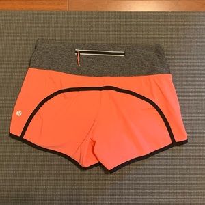 Lululemon High Rise shorts